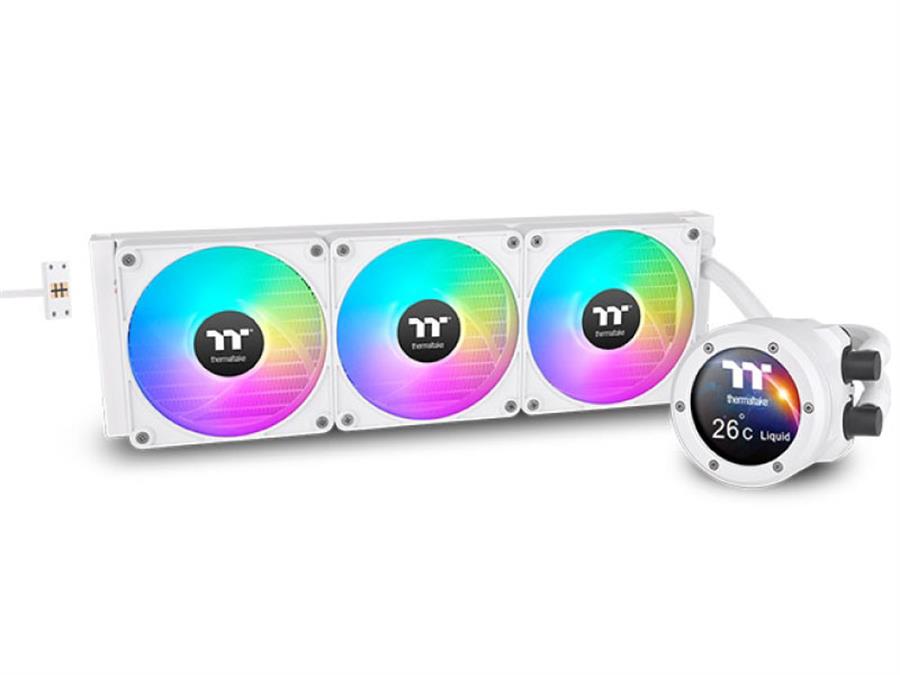 Water Cooler Thermaltake TH360 V2 ULTRA EX Blanco | ARGB Sync | LCD