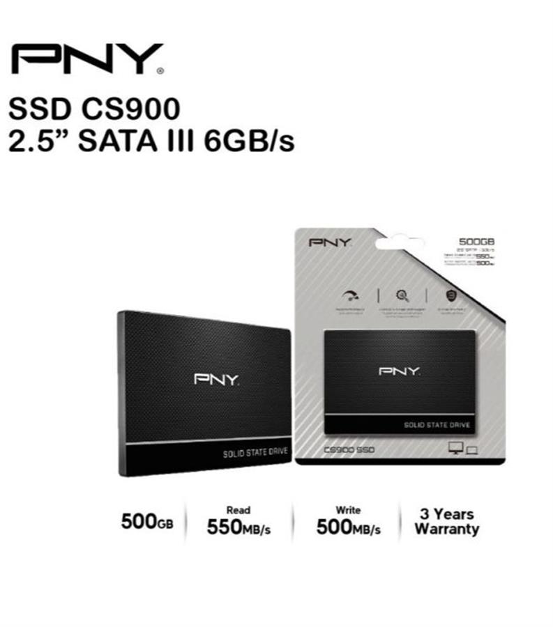 Disco Solido SSD PNY SATA III 250GB