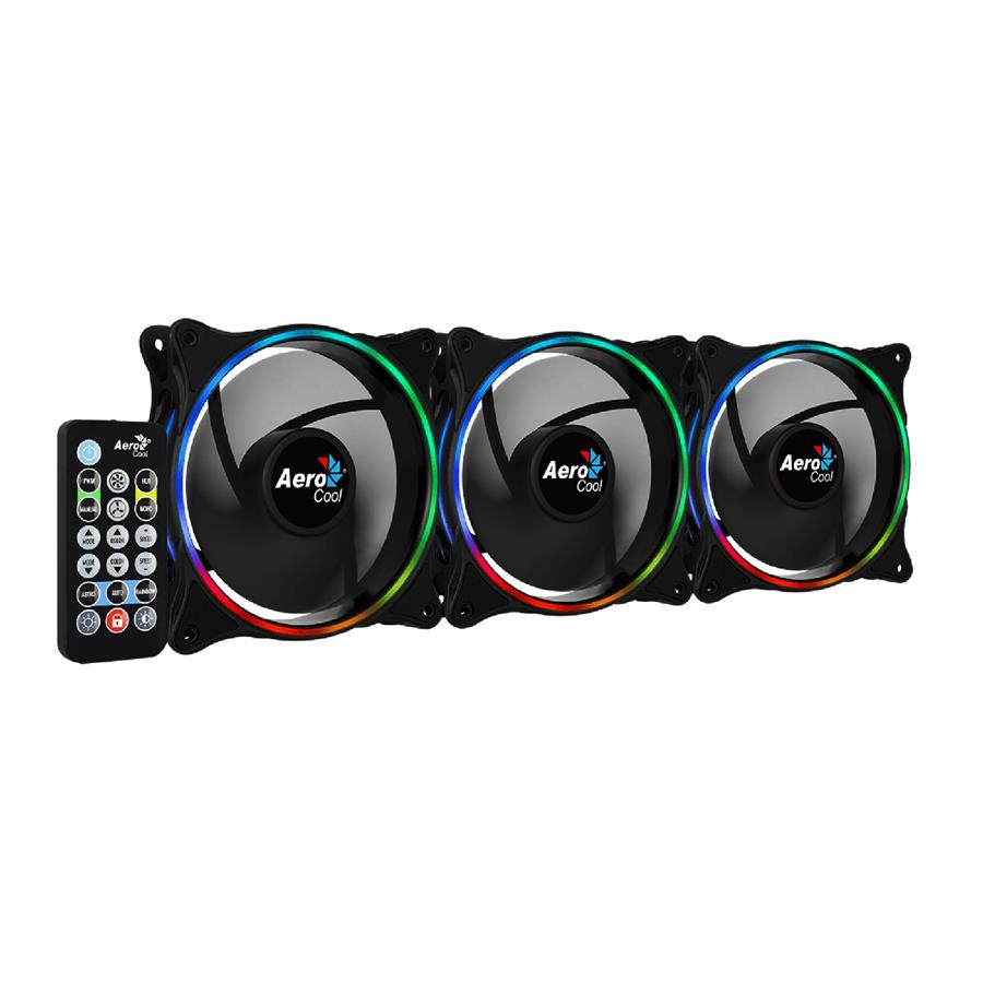 Cooler Fan AeroCool Eclipse 12 PRO Kit x3