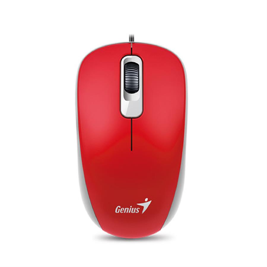 Mouse Genius DX-110 USB Rojo