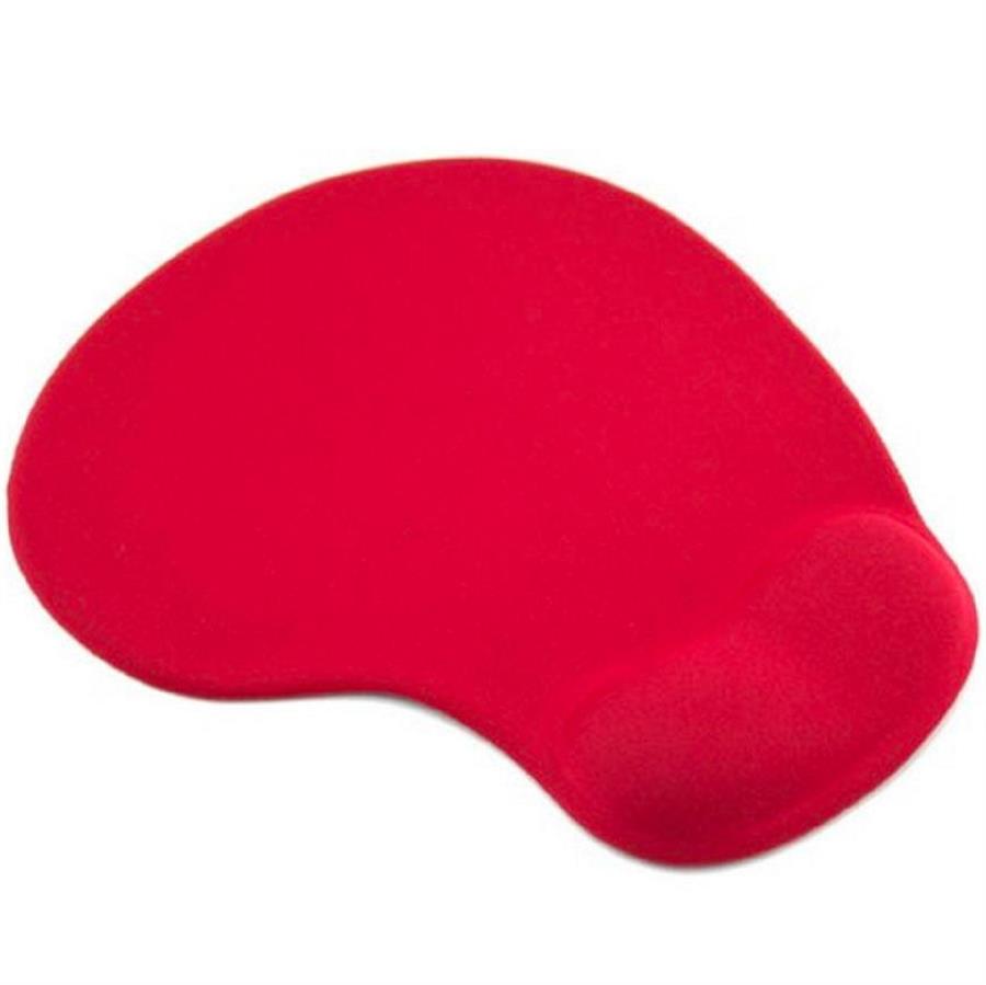 Mouse Pad con apoya muñeca NETMAK Rojo