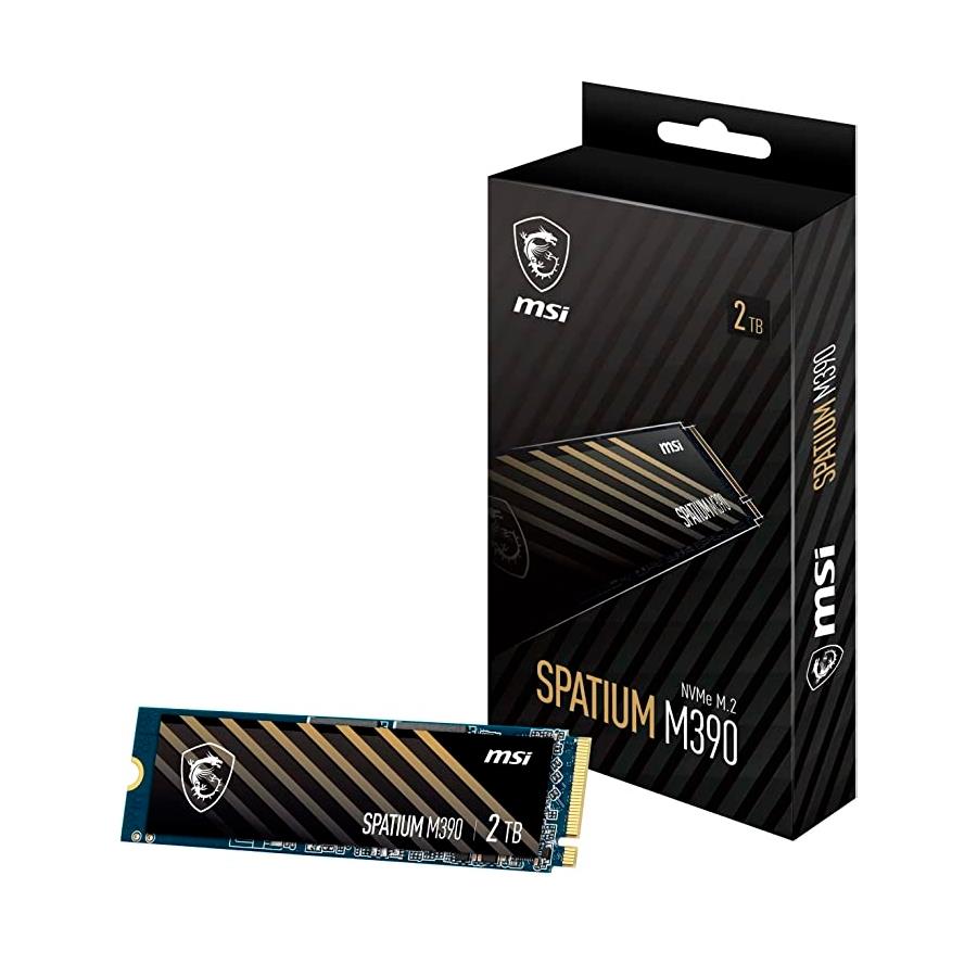 Disco Solido M.2 NVMe 2 TB MSI SPATIUM M390 2TB