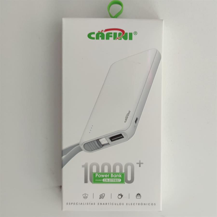 Cargador Portatil Cafini 10.000 MAh 2A