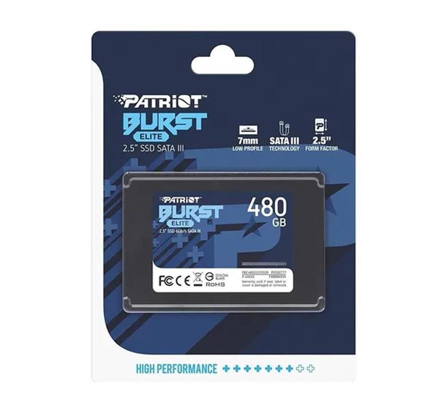 Disco Solido PATRIOT BURST ELITE SOLID 480 GB SATA III