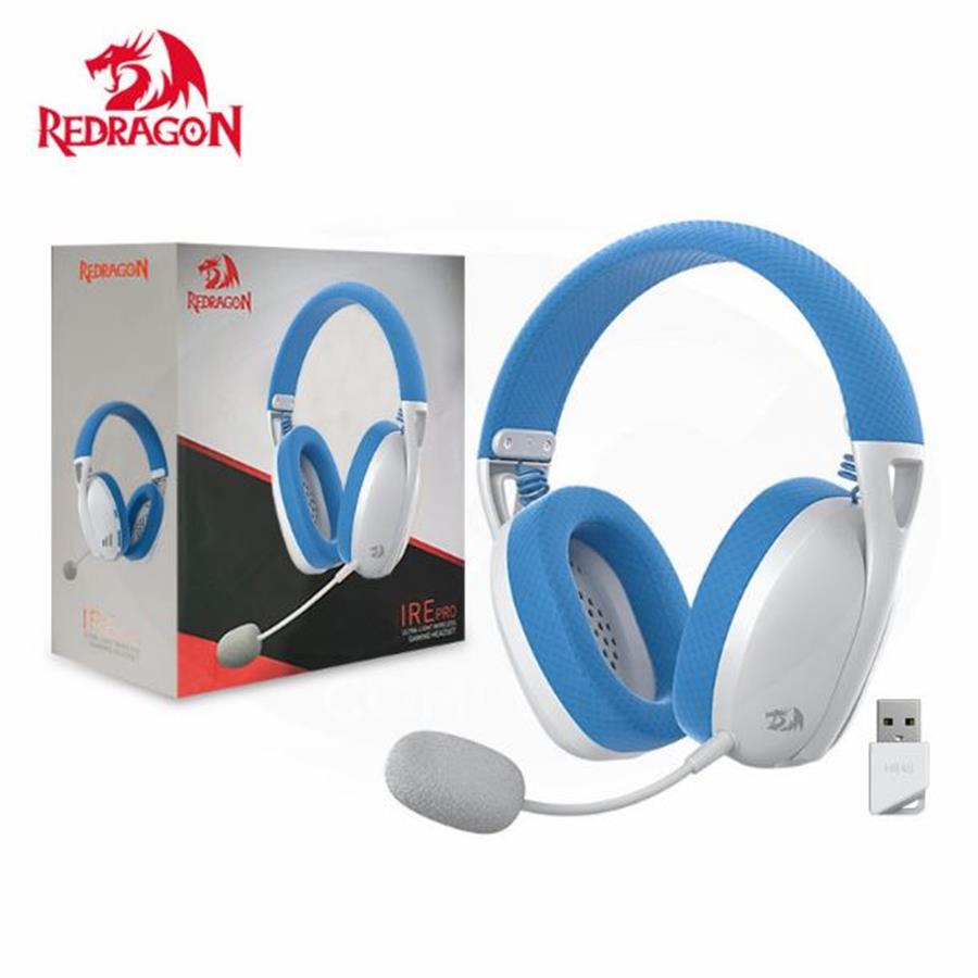 Auriculares Redragon H848 IRE PRO | Azul+Blanco | Inalámbrico