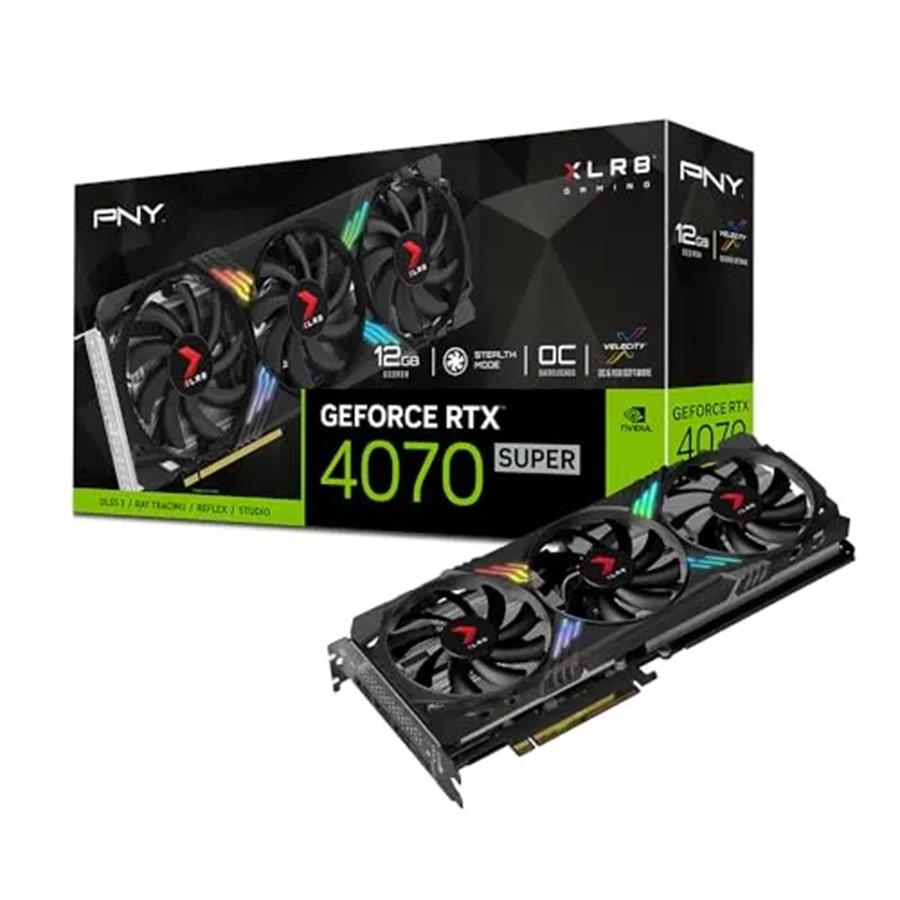 Placa de Video PNY Nvidia GeForce  RTX4060 TI 8GB XLR8 GAMING VERTO EPIC-X RGB