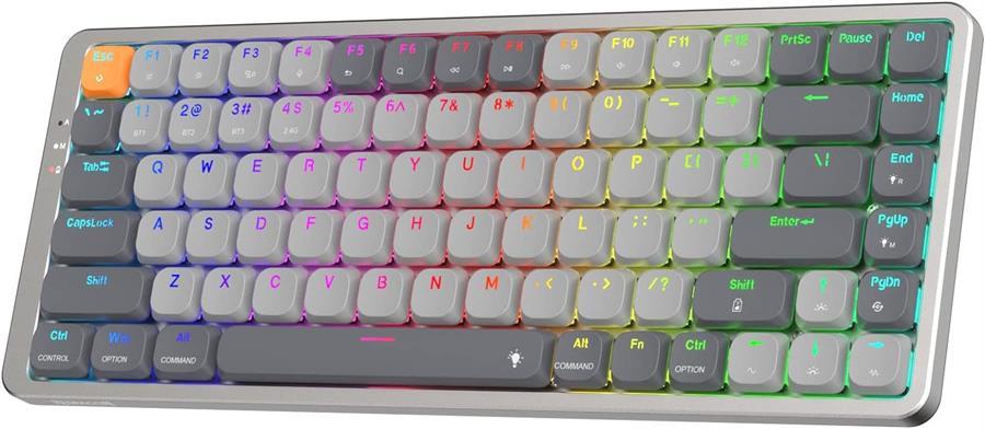 Teclado Mecánico Redragon Azure | Inalámbrico | RED | EN | 60% | RGB