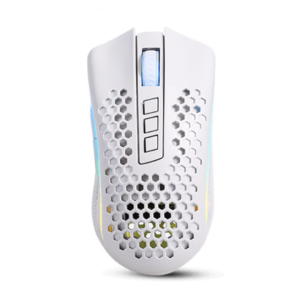 Mouse Redragon M808W-KS Storm | RGB | Inalámbrico | Blanco