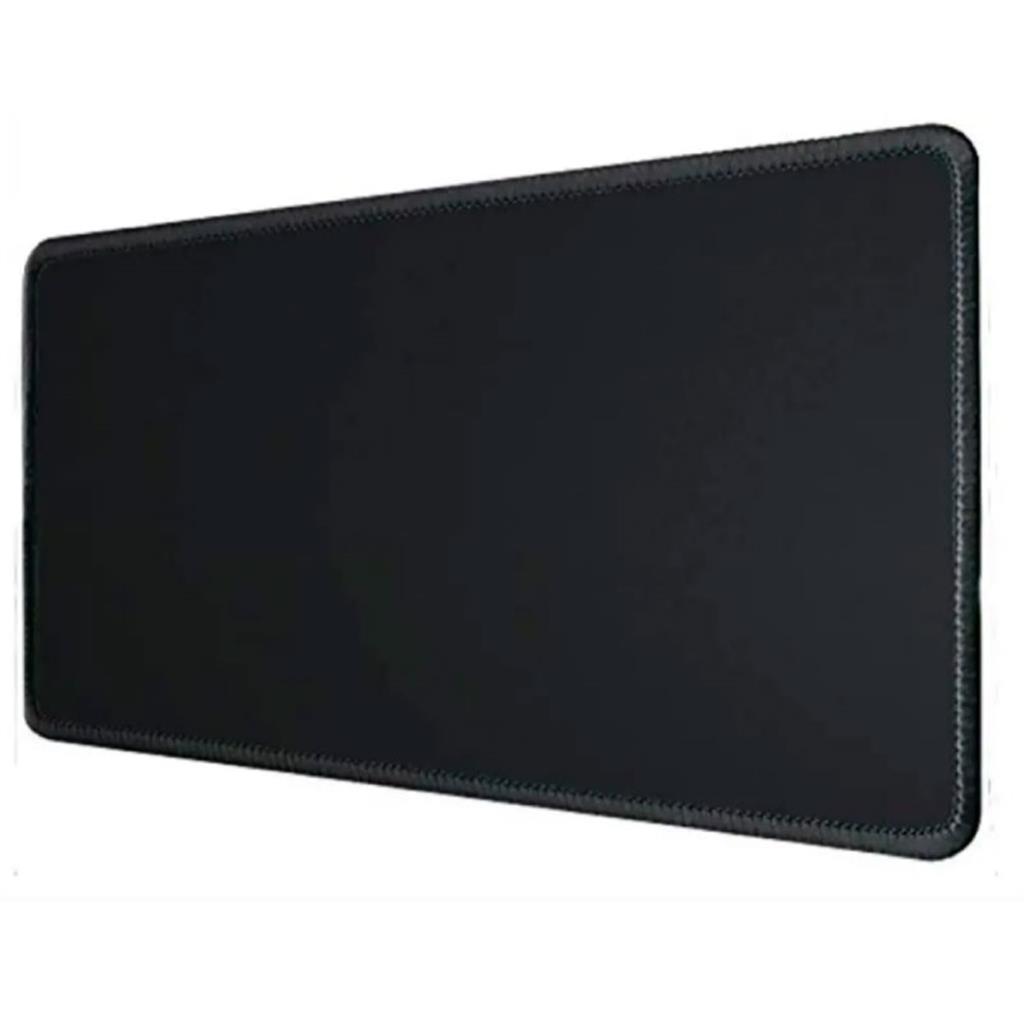 Mouse Pad Gamer SPEED XL 70x30 Liso Negro/Negro | Borde Bordado