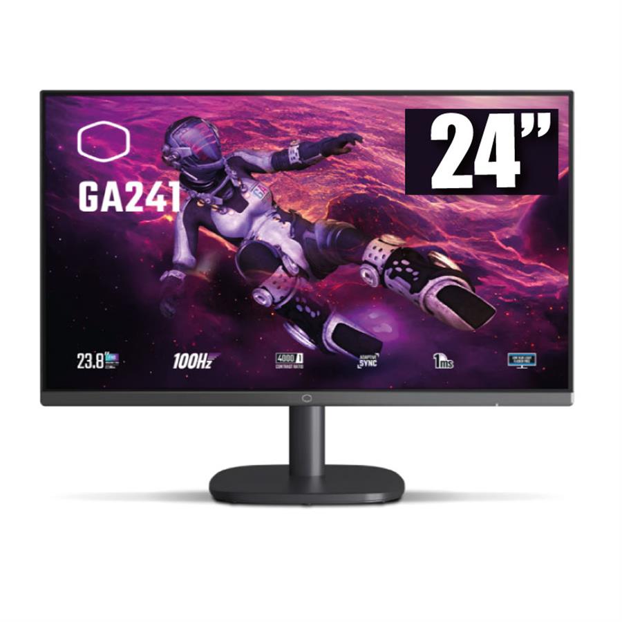 Monitor- | Cooler Master GA241| 24" 100Hz 1ms | VA FHD Gaming