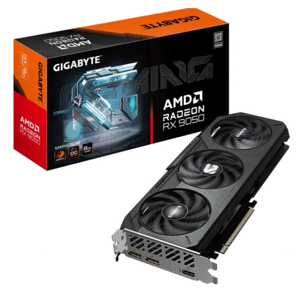 Placa de Video Gigabyte Radeon RX 9050 Gaming 8Gb OC