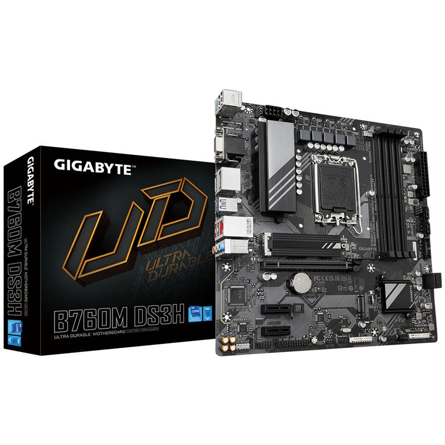 Motherboard GIGABYTE (LGA1700) B760M DS3H DDR5