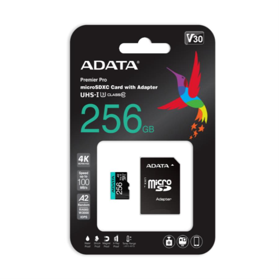 Micro SD 256GB ADATA Class10 V30s