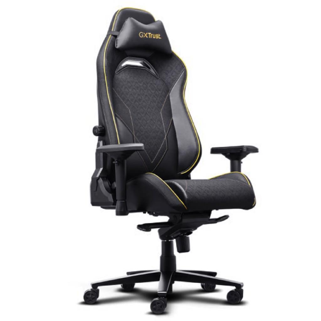 Silla Gamer Trust GXT 721 Ruya Pro | Negro/Amarillo