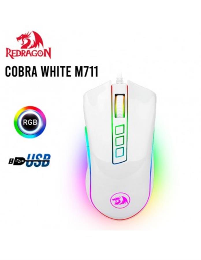 Mouse Redragon | M711 | Cobra White