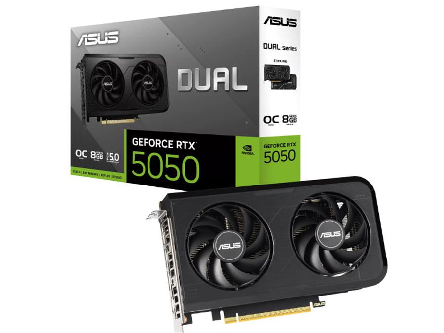 Placa de Video ASUS GeForce RTX 5050 6Gb DUAL OC
