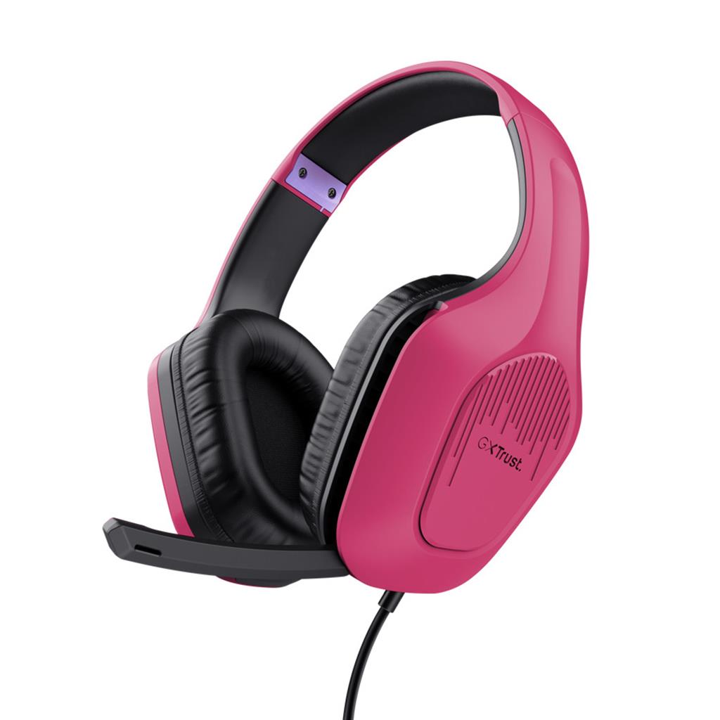 Auriculares TRUST ZIROX | Multiplataforma | Rosa | GXT 415P