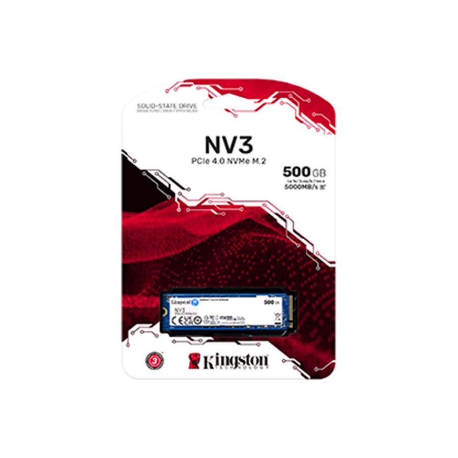 Disco Solido M.2 NVMe 500GB Kingston NV3