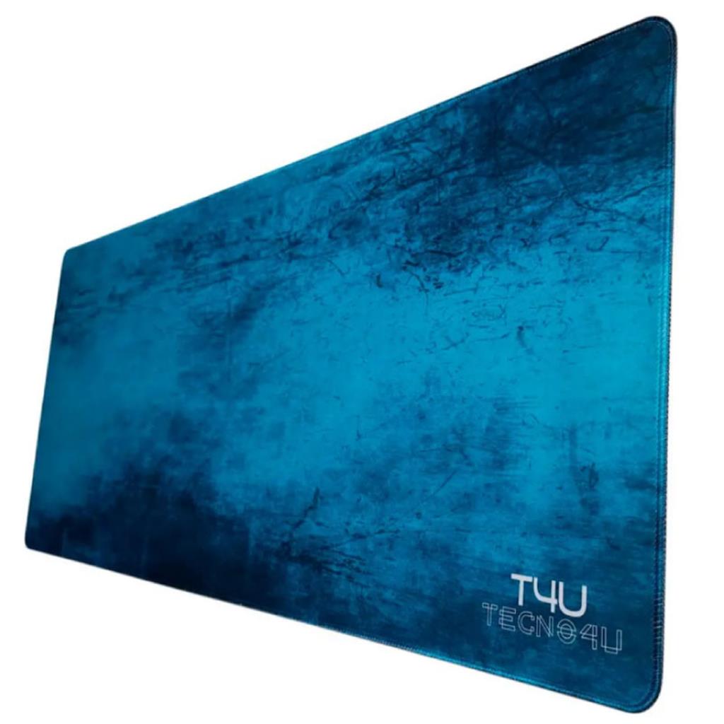 Mouse Pad Gamer SPEED XXL 90x40 Trama Turquesa | Borde Bordado