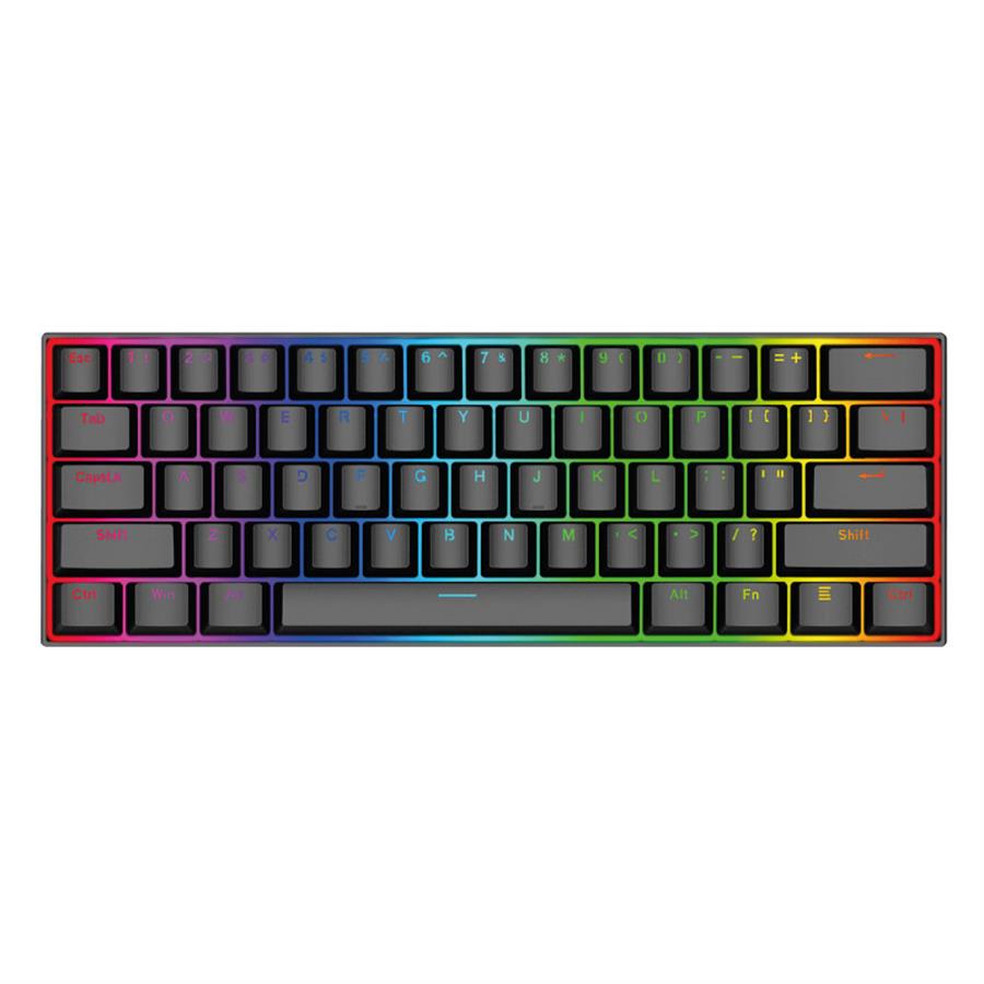 Teclado Mecácino Redragon K630 DrangonBorn | BROWN | ES | 60% | RGB