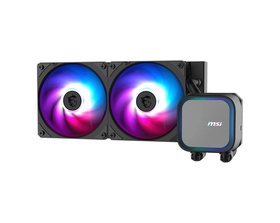 CPU Water Cooler MSI MAG CORELIQUID A13 240 Negro