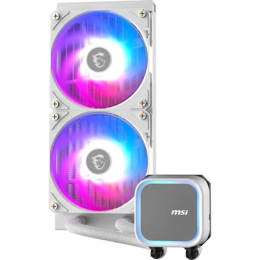 CPU Water Cooler MSI MAG CORELIQUID A13 240 Blanco