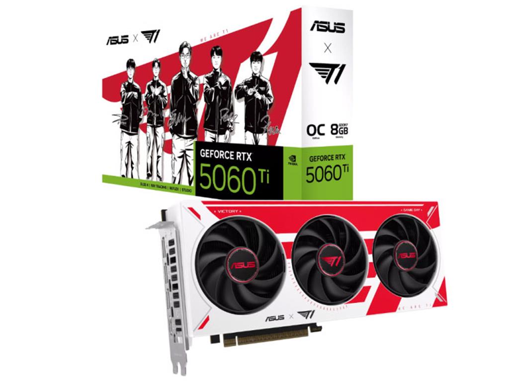Placa de Video ASUS RTX 5060Ti | 8Gb | OC | EDICIÓN T1