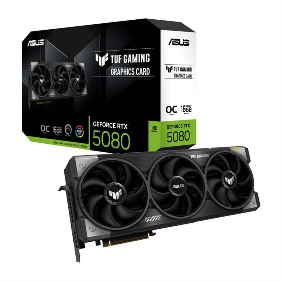 Placa de Video Asus GeForce RTX 5080 16GB TUF OC