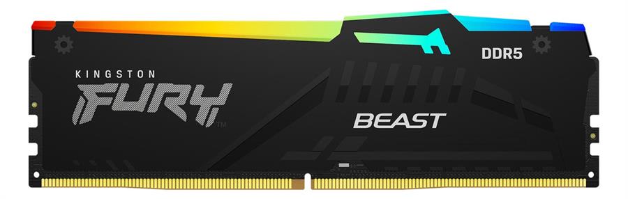 Memoria RAM Fury DDR5 16GB Beast RGB 5200 Mhz