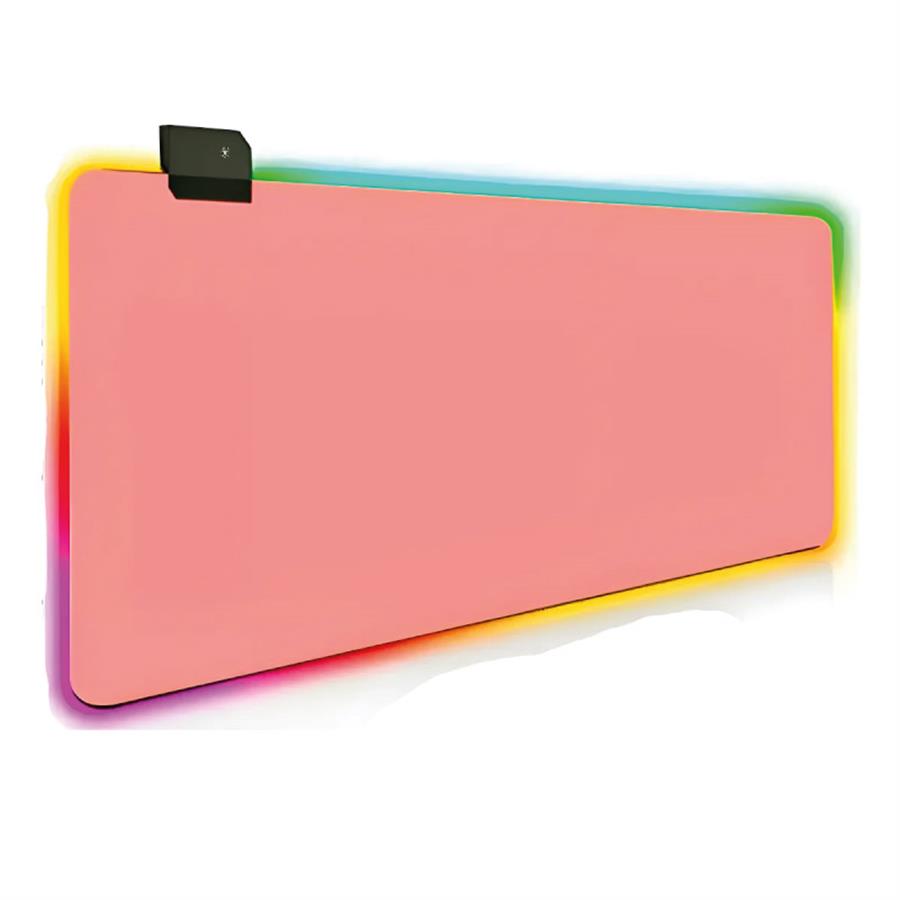 Mouse  Pad Gamer SPEED XXL 90x40 | Rosa + RGB