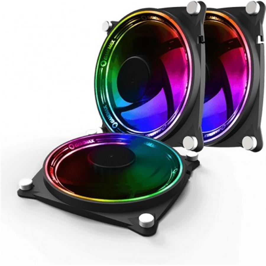 Cooler Fan GAMEMAX RB300 Kit X3 ARGB 12CM