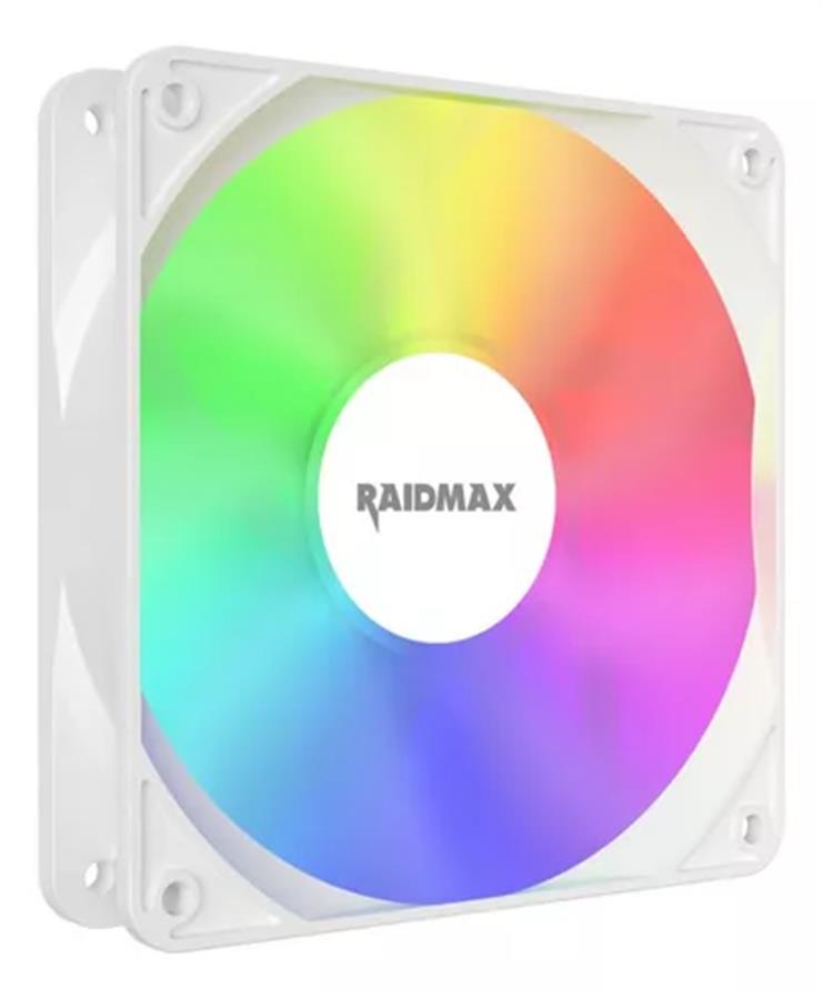 Cooler Fan RAIDMAX NV-X120FWP RGB 12CM Blanco