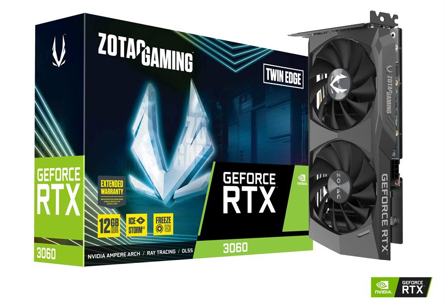 Placa de Video Zotac Nvidia GeForce RTX 3060  12GB