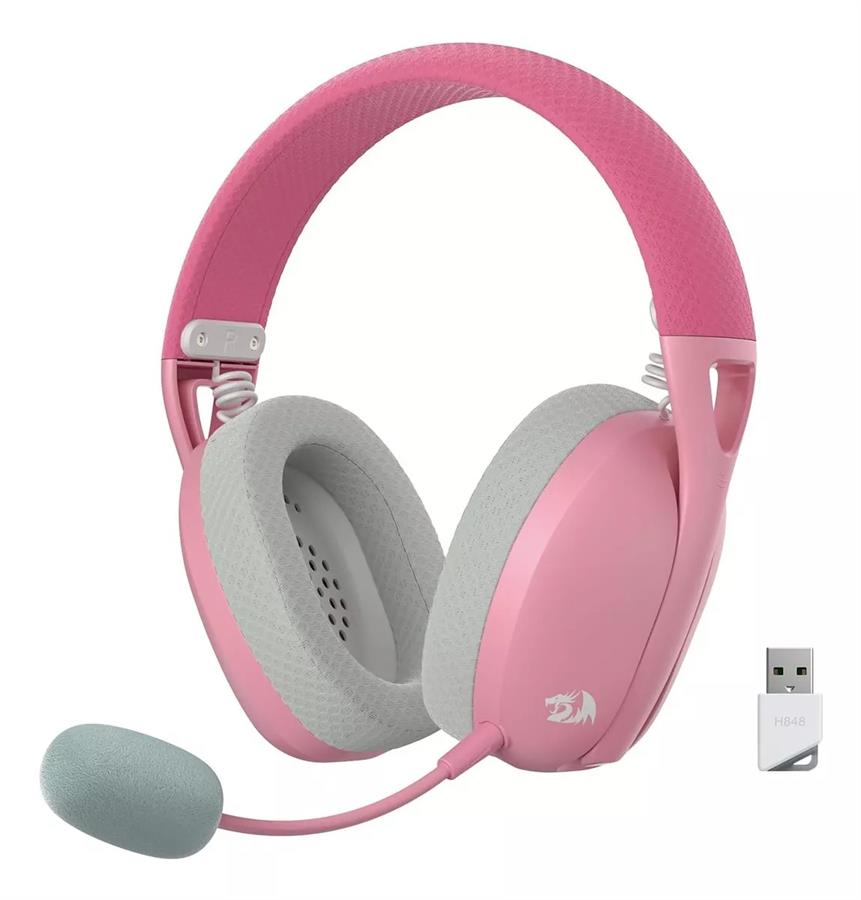 Auriculares Redragon IRE PINK H848 Inalámbrico