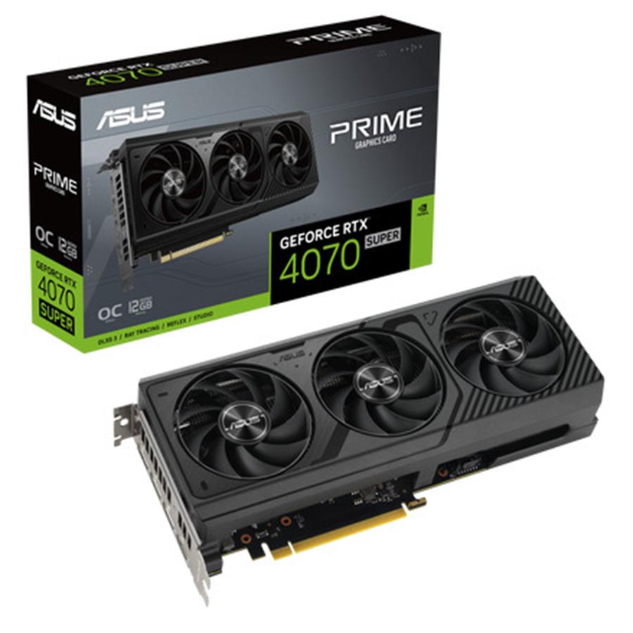 Placa de Video Asus Prime RTX 4070 Super 12GB