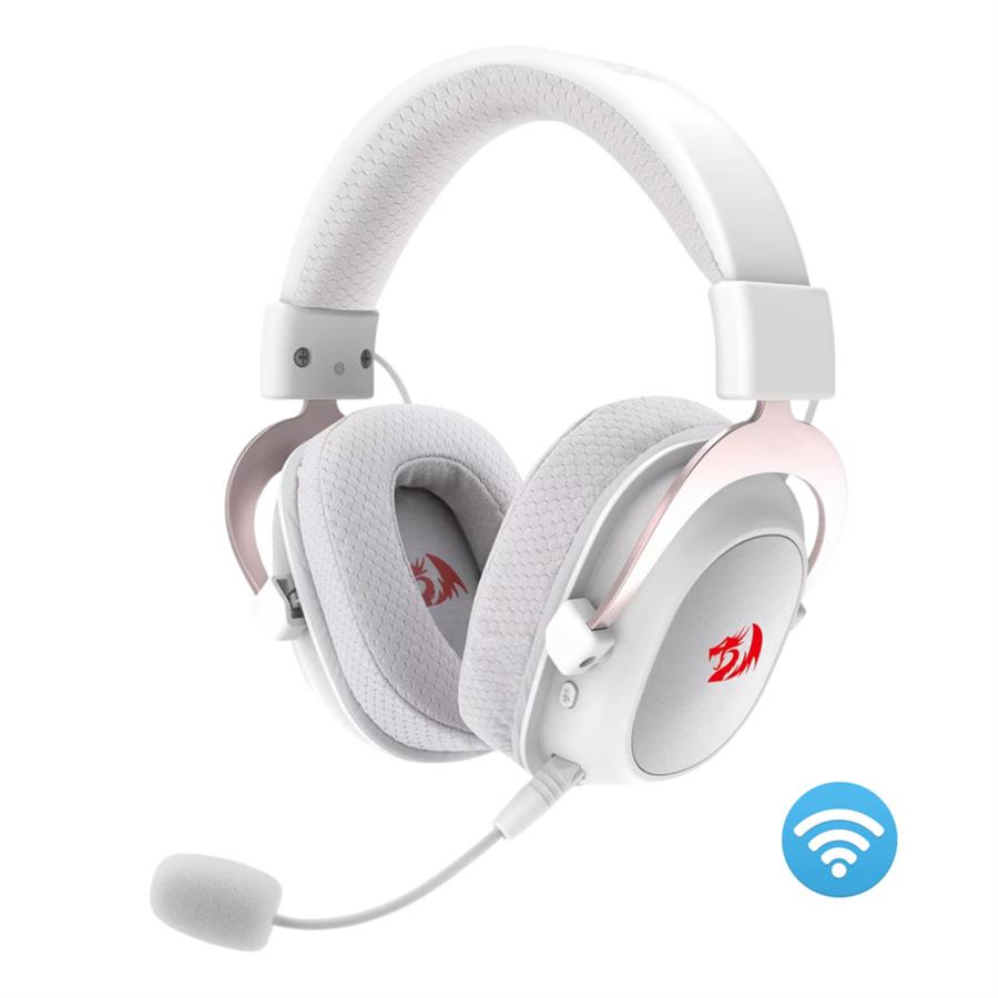 Auriculares Redragon Zeus Pro Blanco Inalambrico