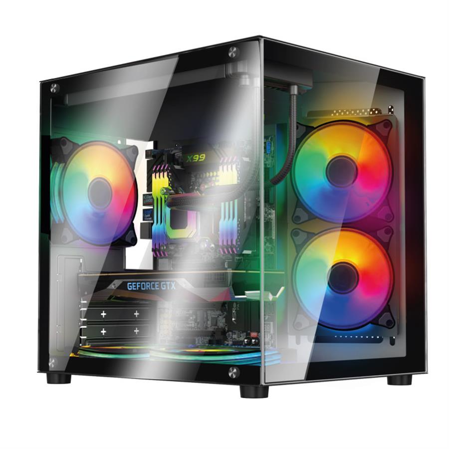 Gabinete SENTEY A8 GS-7950-BLACK (+5 Fan ARGB)