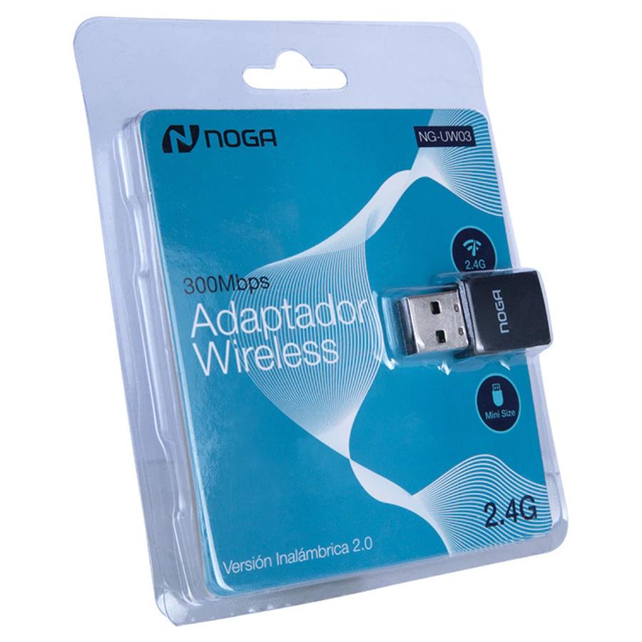 Adaptador USB WIFI Noga NG-UW03 2.4G 300mbs