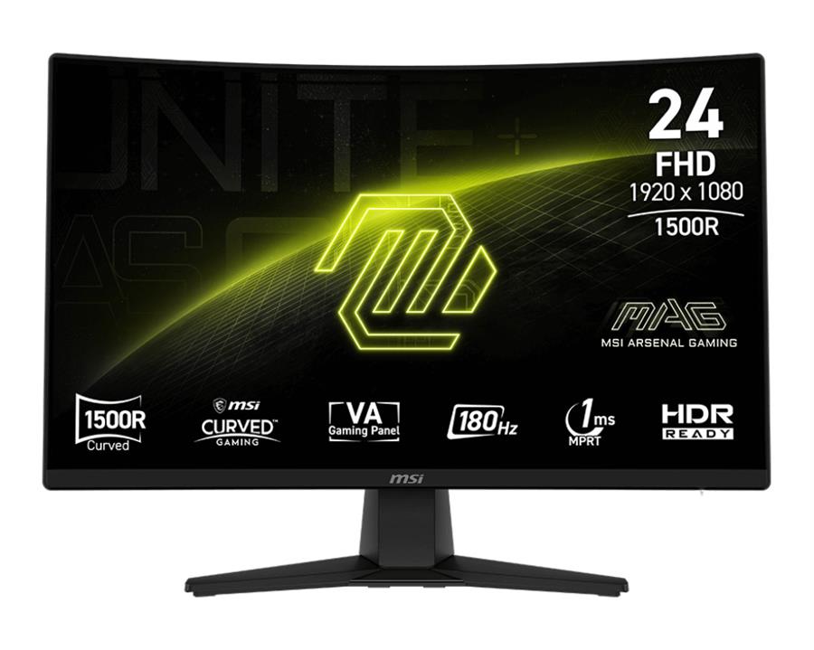 Monitor CURVO MSI 24" 242c | VA | 1ms | 180hz  |