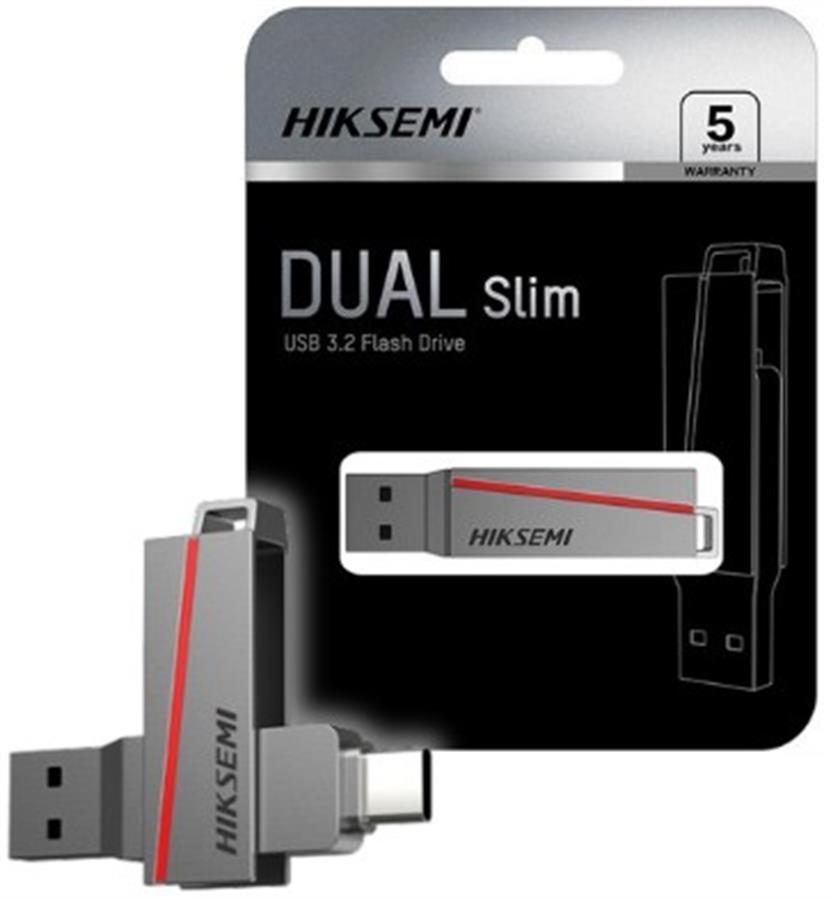 Pen Drive HIKSEMI DUAL USB |3.2 | 64GB