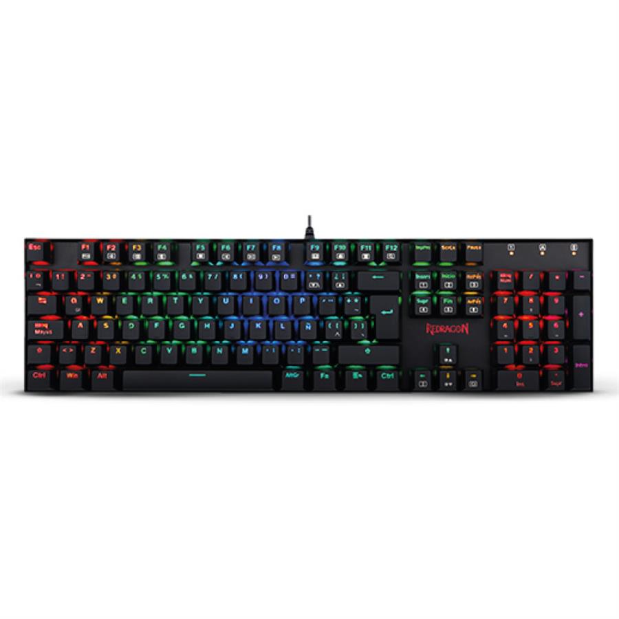 Teclado Mecánico Redragon K551 Mitra | RED | ES | 100% | RGB