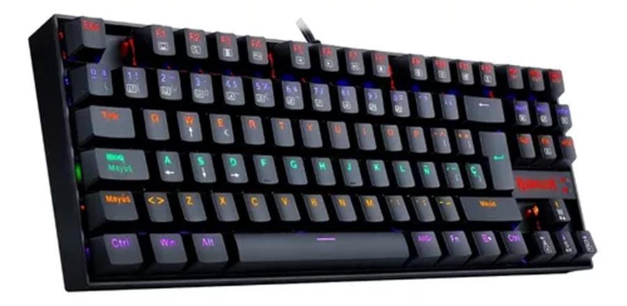Teclado Mecánico Redragon K552 Kumara Rainbow | RED | ES | 80% | RGB